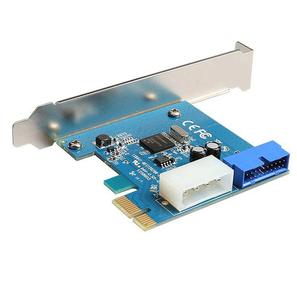 Плата материнской платы DIEWU PCI E к USB 3.0 20Pin (19Pin) преобразователь интерфейса плата