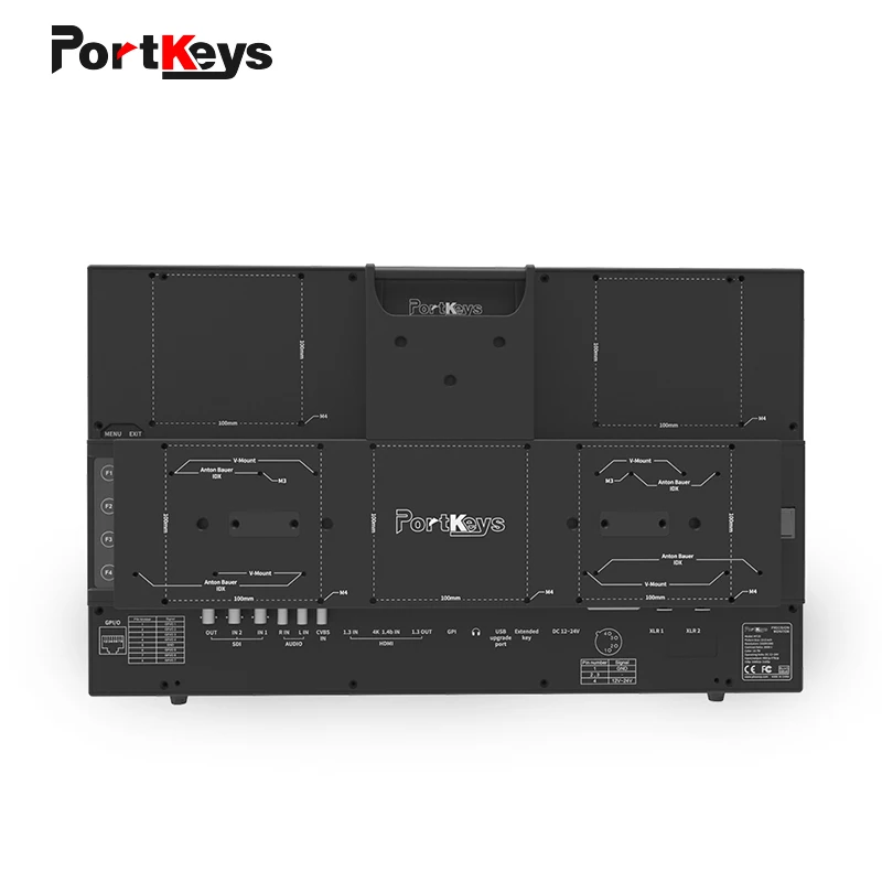 Портативный монитор режиссера PortKeys MT20 19 5 дюйма HDMI совместимый разрешение 3G SDI