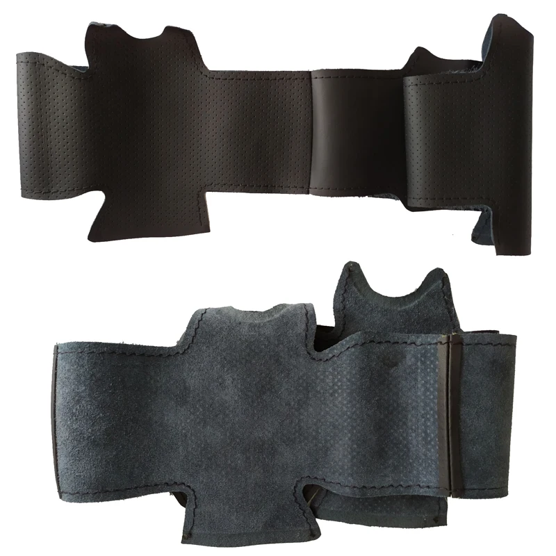 Чехол на руль из натуральной кожи Прошитый чехол с резьбой для Nissan Teana Altima 2013 2016 X