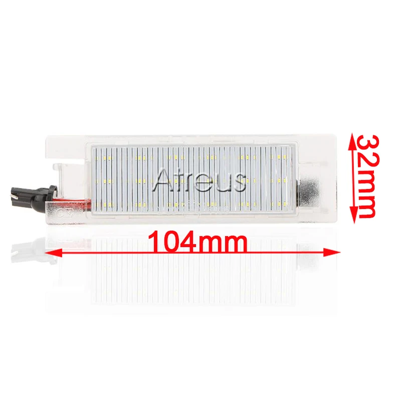 Mutips Автомобильный светодиодный Подсветка регистрационного номера дневные