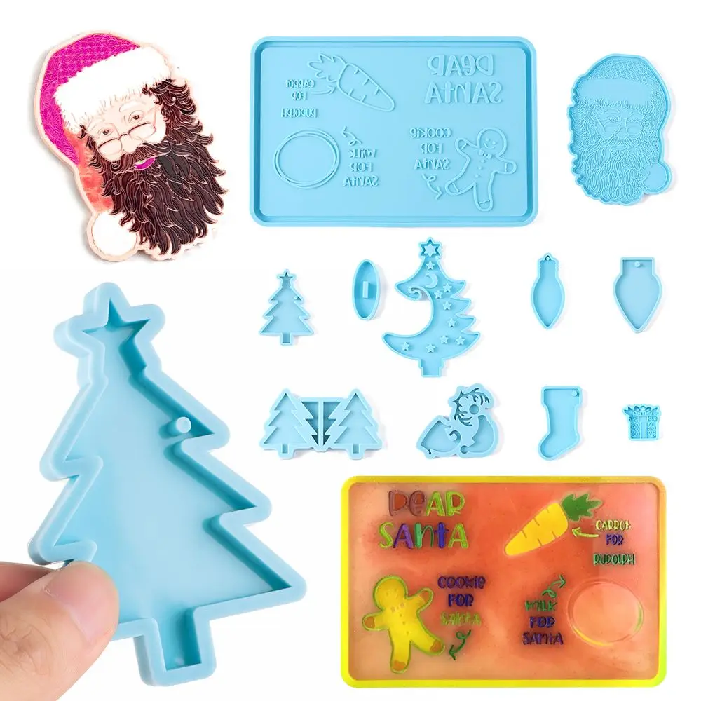 

Рождественский шар, елка, брелок, форма из смолы, поделки «сделай сам», подвеска, орнамент, силиконовая форма, новый год, конфеты, инструмент ...