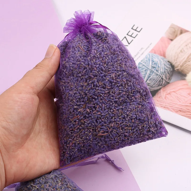 Natural Lavender Bud Dry Flower Sachet Bag Car Room Aromatic Air Refresh Desiccant Home Fragrance Sachets Moth &ampMildew 5/10/20g | Дом и сад