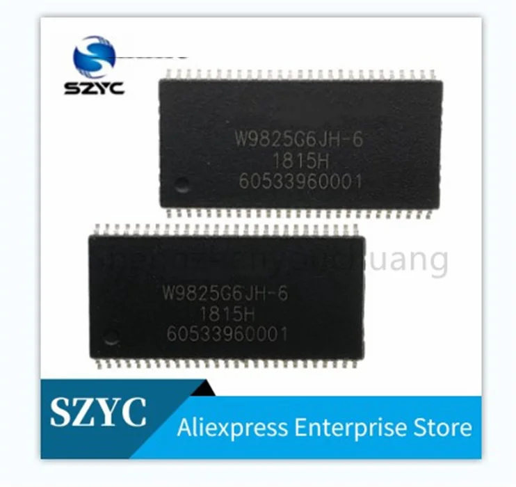 1 шт. W9825G6JH 6 TSOP 54 TSOP54 W9825G6 W9825 9825 16 м * бит SDRAM (синхронное динамическое ОЗУ чип памяти