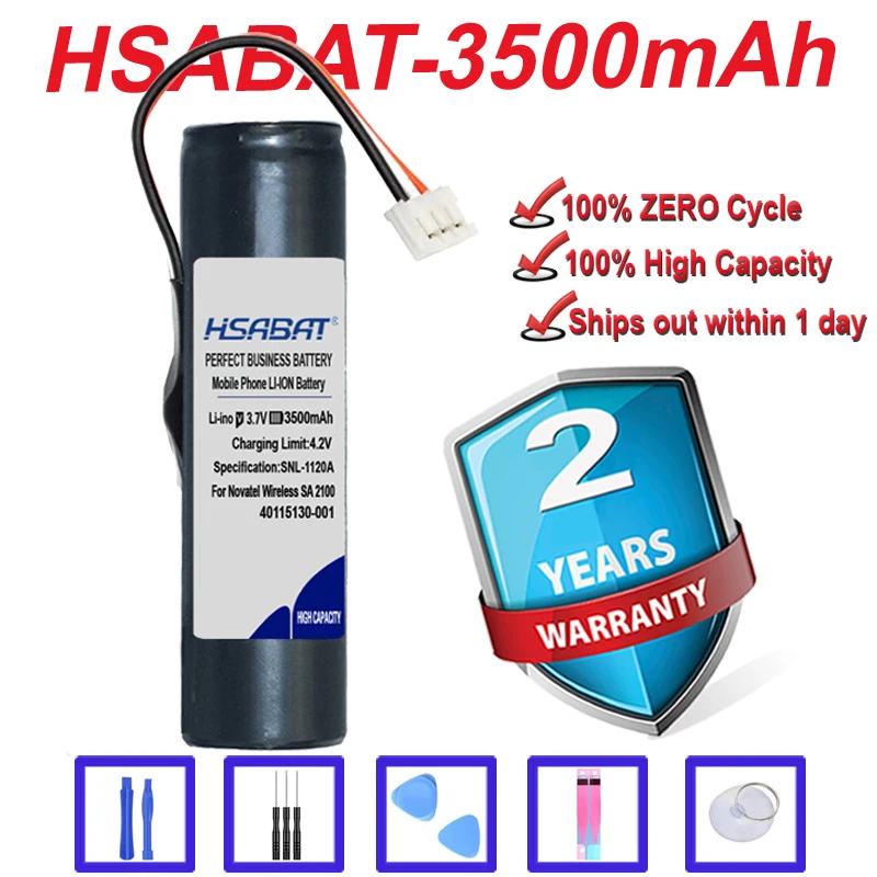 Топ бренд 100% Новый 3500mAh аккумулятор для NOVATEL беспроводной 4G маршрутизатор SA 2100 Tasman