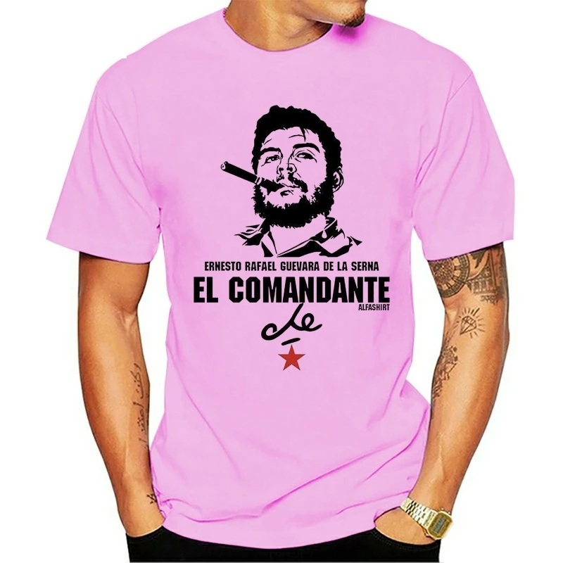 Лидер продаж 2019 модная футболка с круглым вырезом Che Guevara EL Commander Revolution