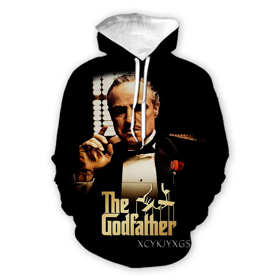 Xinchenyuan мужчины/женщины Крестный отец 3D печать мужчины женщины модная одежда