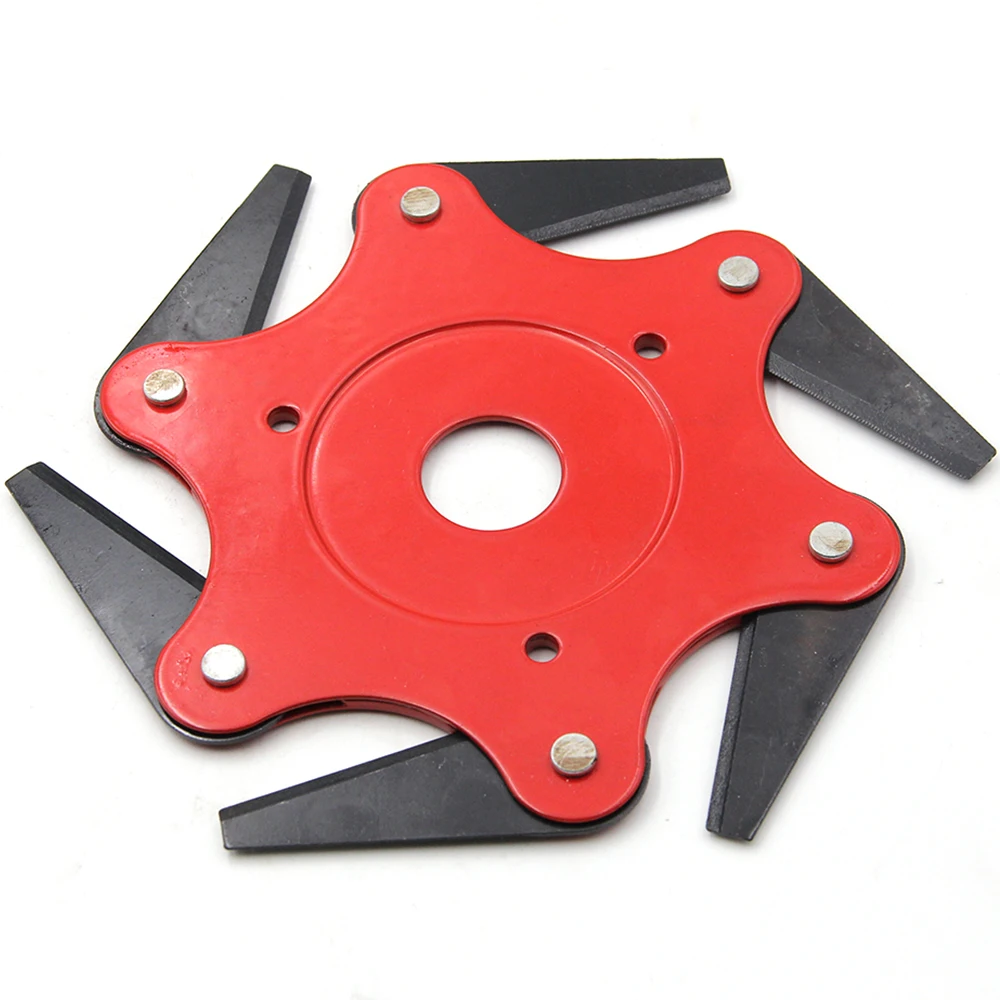 

Six leaf mower blade 6-tooth weeding machine weeding machine lawn machine hard alloy head