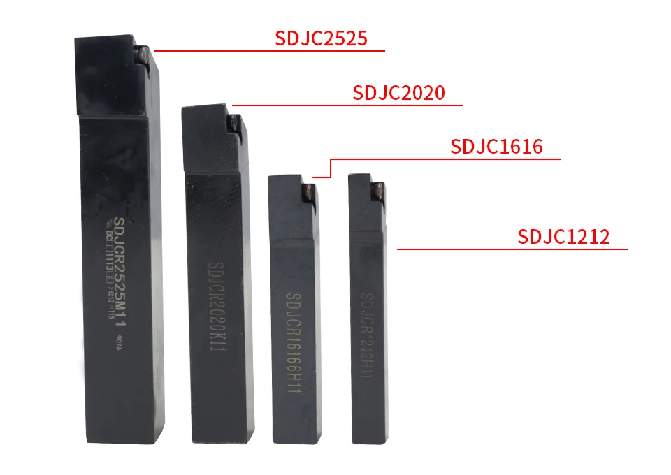 1 шт. SDJCR12112H11 SDJCR1616H11 SDJCR 2020K11 держатель внешнего токарного инструмента DCMT11 карбидная вставка для токарного станка режущие инструменты