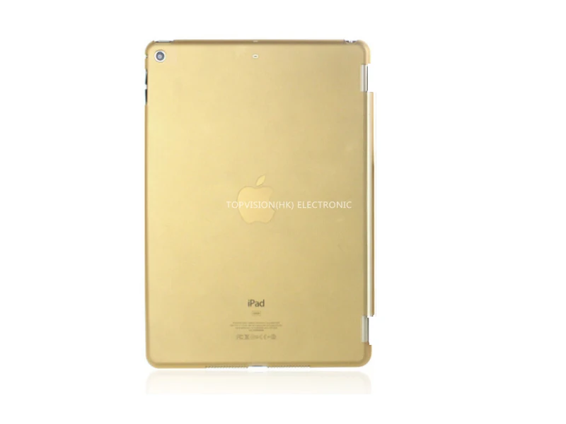 Задняя крышка для apple ipad air 1 прозрачный желтый красный оранжевый чехол с