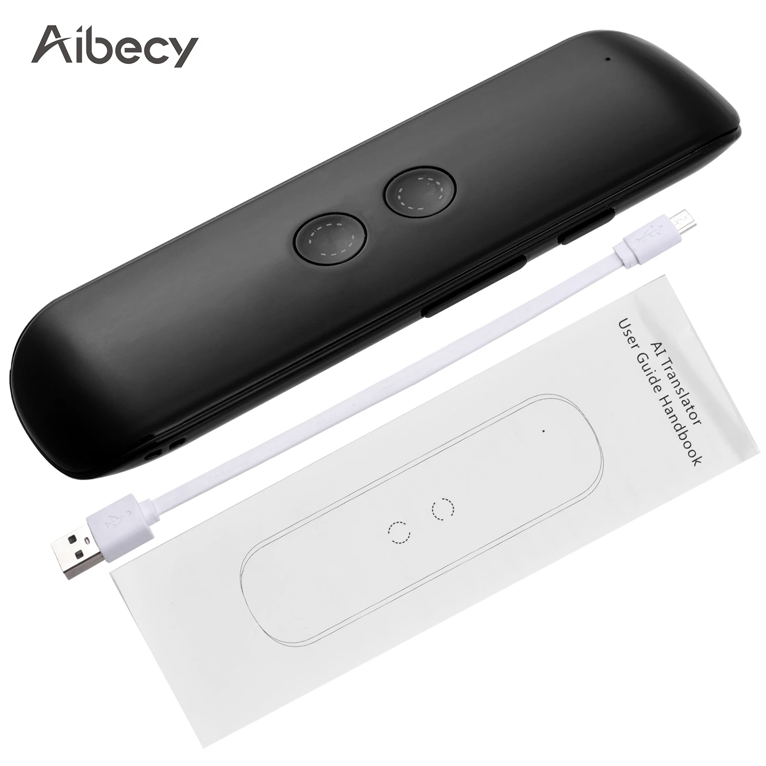 Музыкальный плеер Aibecy BT 33 языка (72 акцента) портативный умный голосовой