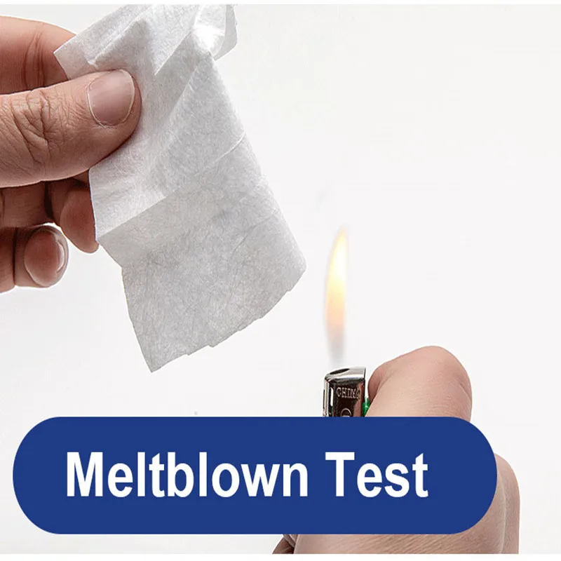 100 шт. одноразовые нетканые маски для лица с фильтром | Безопасность и защита