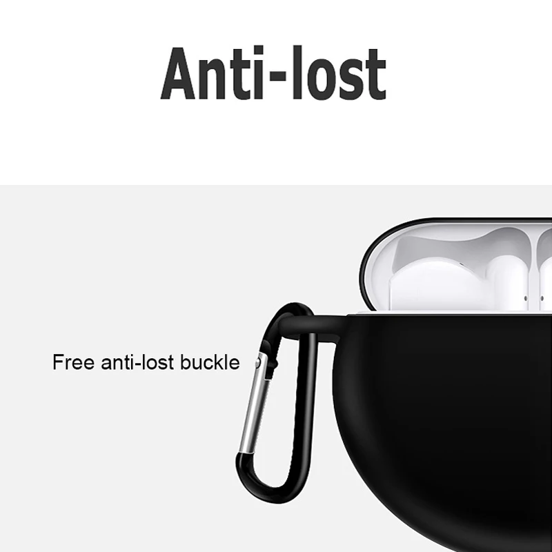 Беспроводной футляр для наушников huawei FreeBuds 3 чехол силиконовый bluetooth гарнитура