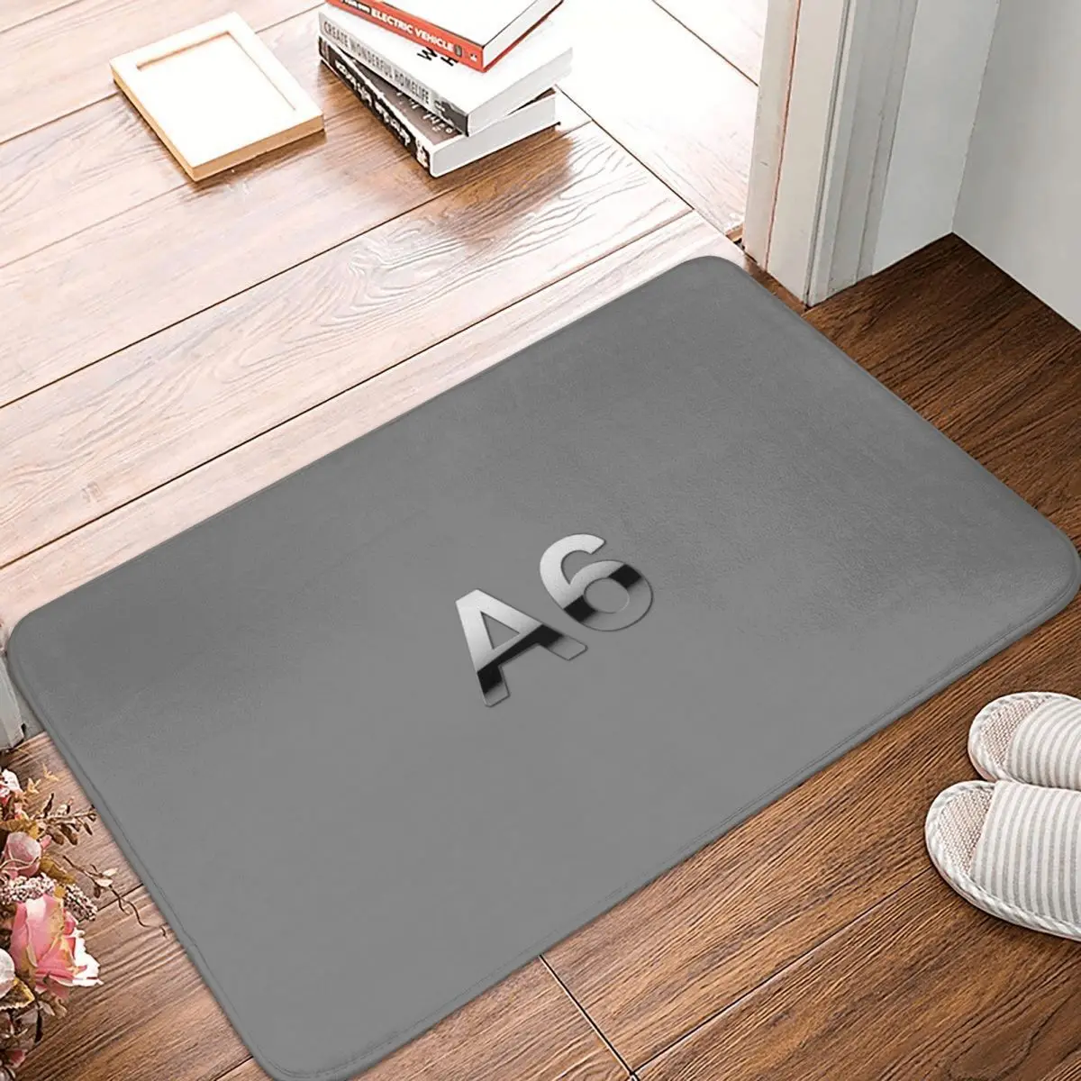 

A6 Doormat Carpet Mat Rug Polyester Non-Slip Floor Decor Bath Bathroom Kitchen Bedroom 40x60