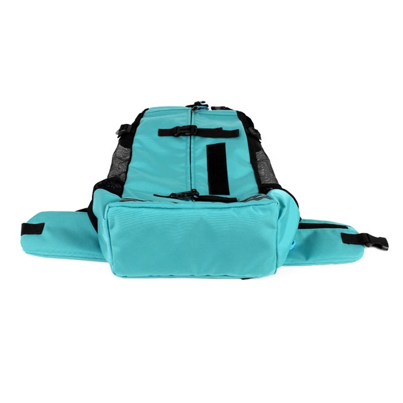 

Portable Pet Backpack Oxford Double Shoulder Travel Backpack Outdoor Pet Dog Carrier Bag Breathable Shoulder Handle Bags