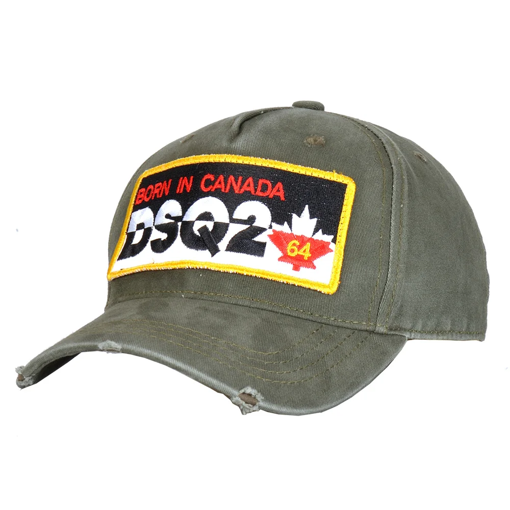 DSQ2 Brand High Quality Embroidery DSQ2 Letters Men Baseball Cap Women Hat Casual Cap Hip Hop Cap Snapback Caps Bone Dad Hat