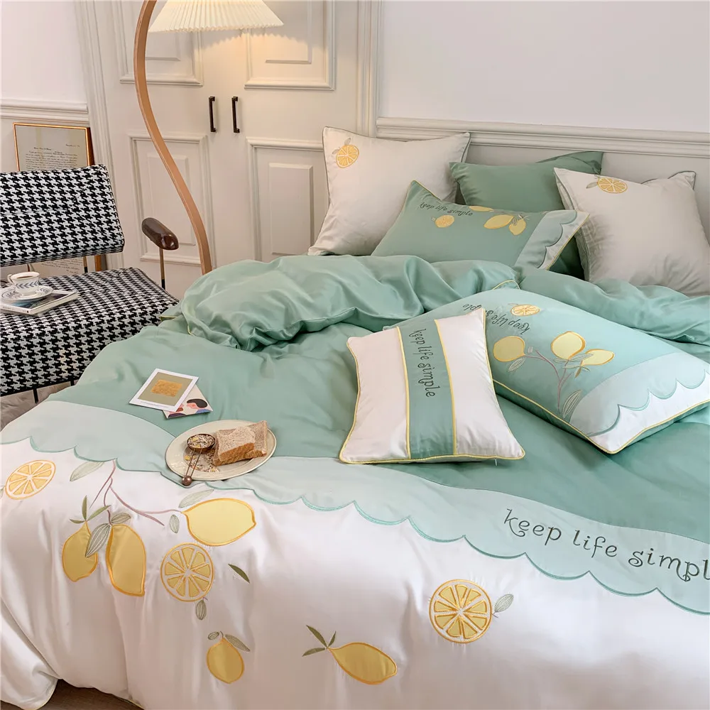 Новые товары для лета пасторальный стиль неизолированный спальный комплект из