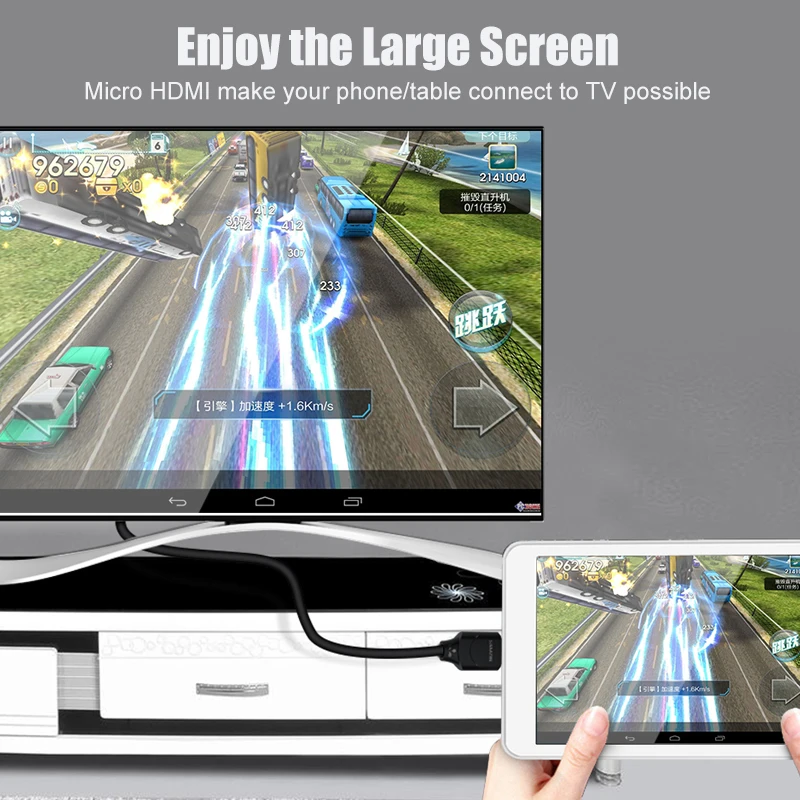 SAMZHE Mini HDMI к 1080P кабель Папа папа для компьютера подключения камеры проектора