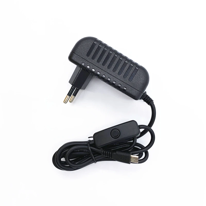 AC 100 240V DC 5 V 3A кнопка переключения питания адаптер Micro USB порт Volt для телефона +