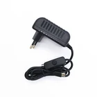 AC 100-240V DC 5 V 3A кнопка переключения питания адаптер питания Micro USB порт 5 V Вольт для Raspberry Pi 3 Model B + plus