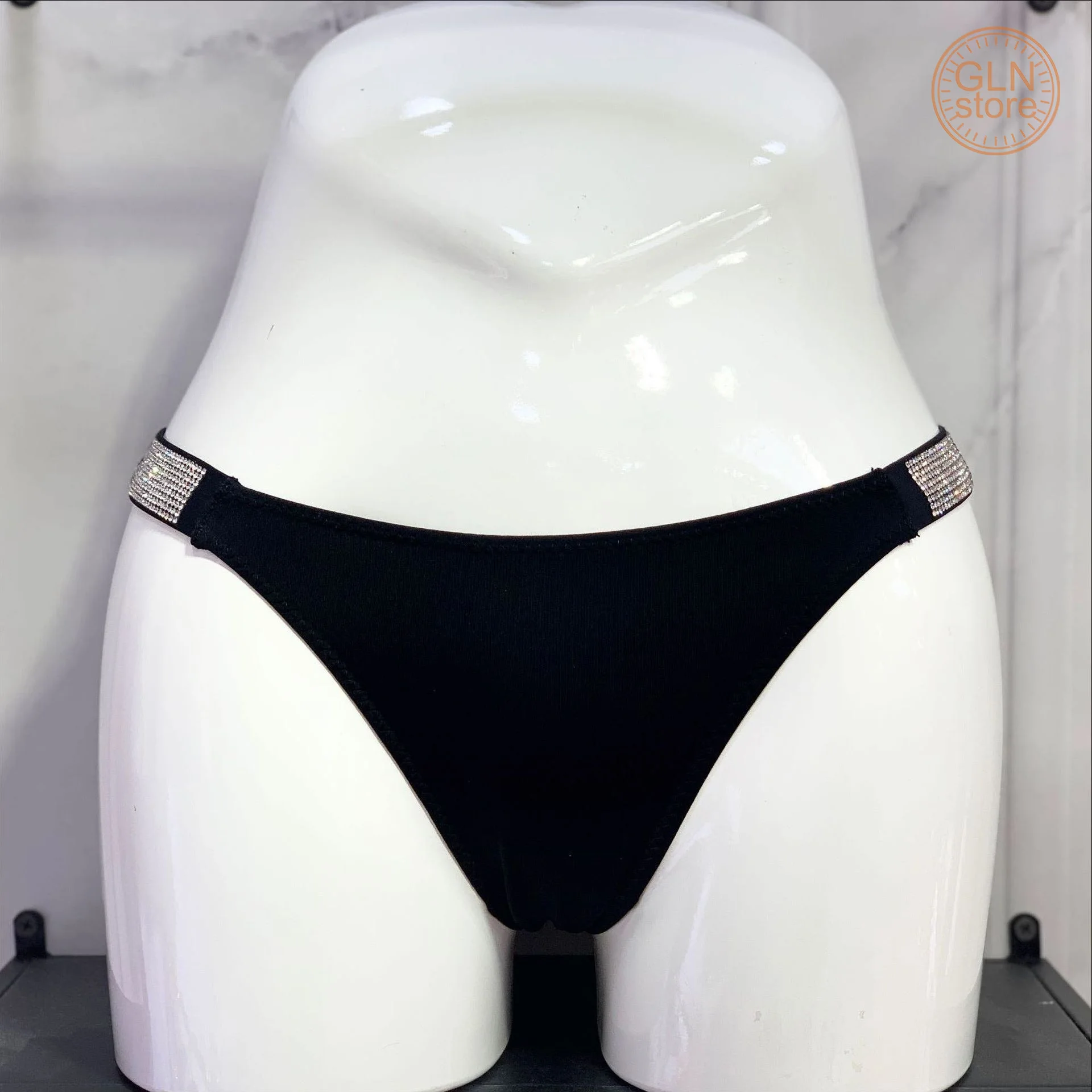 

2020 New Style Women 's Thong Panties Girl 's T-pants High-end Sexy Low-rise Solid Color Waist Underwear Briefs 131