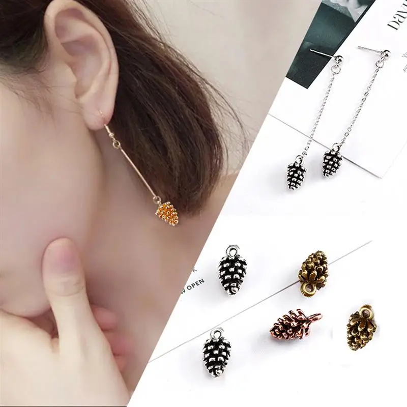 50 шт. Новогодняя подвеска в виде конуса сосны|Шармы| |