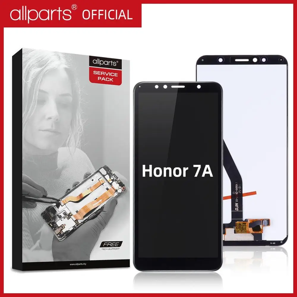 Дисплей для Huawei Honor 7A AUM l29 L41 ATU L11 в сборе с тачскрином Оригинал 5.7&quot Черное
