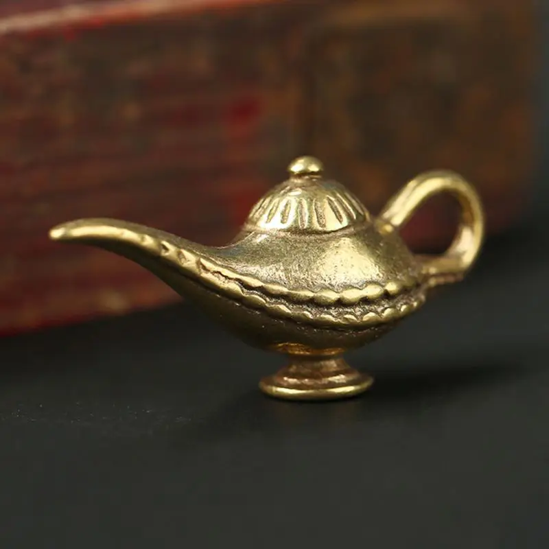Лампа Aladdin винтажный чайный горшок с маслом желая лампа ретро украшение для дома