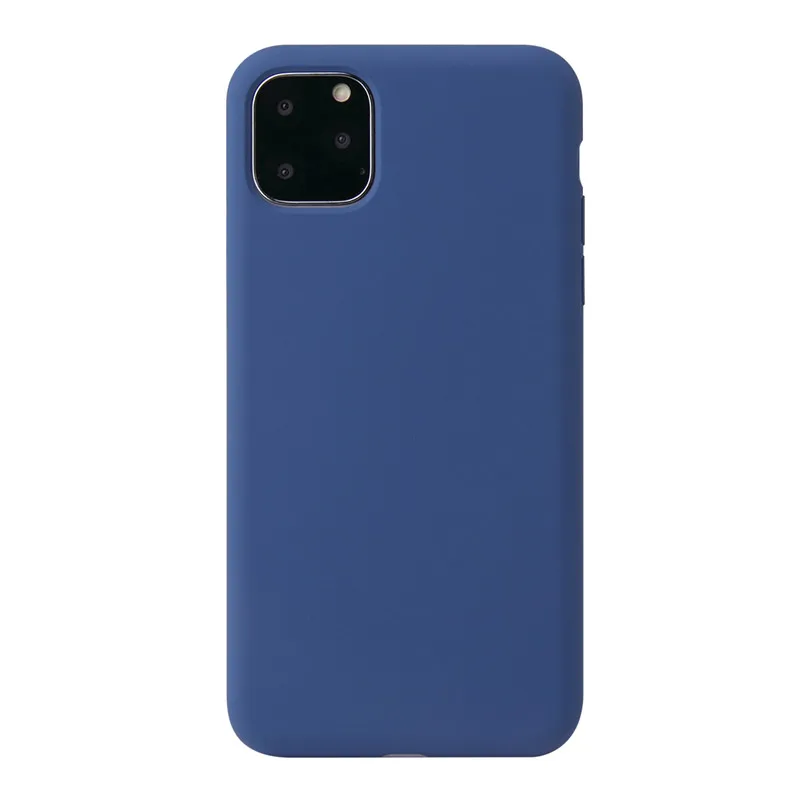 1:1 официальный Стильный силиконовый чехол для iphone 11 чехол 360 градусов полное покрытие для iphone 11 Pro Max новые чехлы - Цвет: sea blue