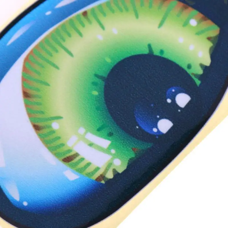 2 шт. 3D забавные Светоотражающие зеленые кошачьи глаза наклейки на автомобиль