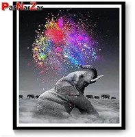parnarzar 5d elephant diamond painting diy painting kit crafts house wall decoration
