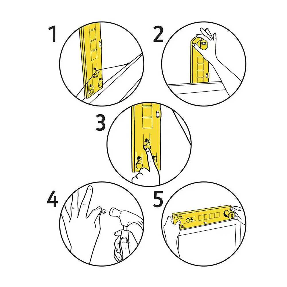 

Picture Hanging Tool with Level Easy Frame Picture Hanger Wall Hanging Kit