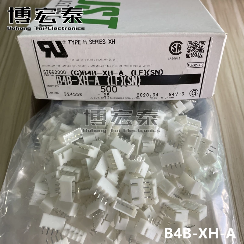 JST B4PS-VH 100% piezas nuevas con cabezal CONN R/A 4POS 3,96 MM-0