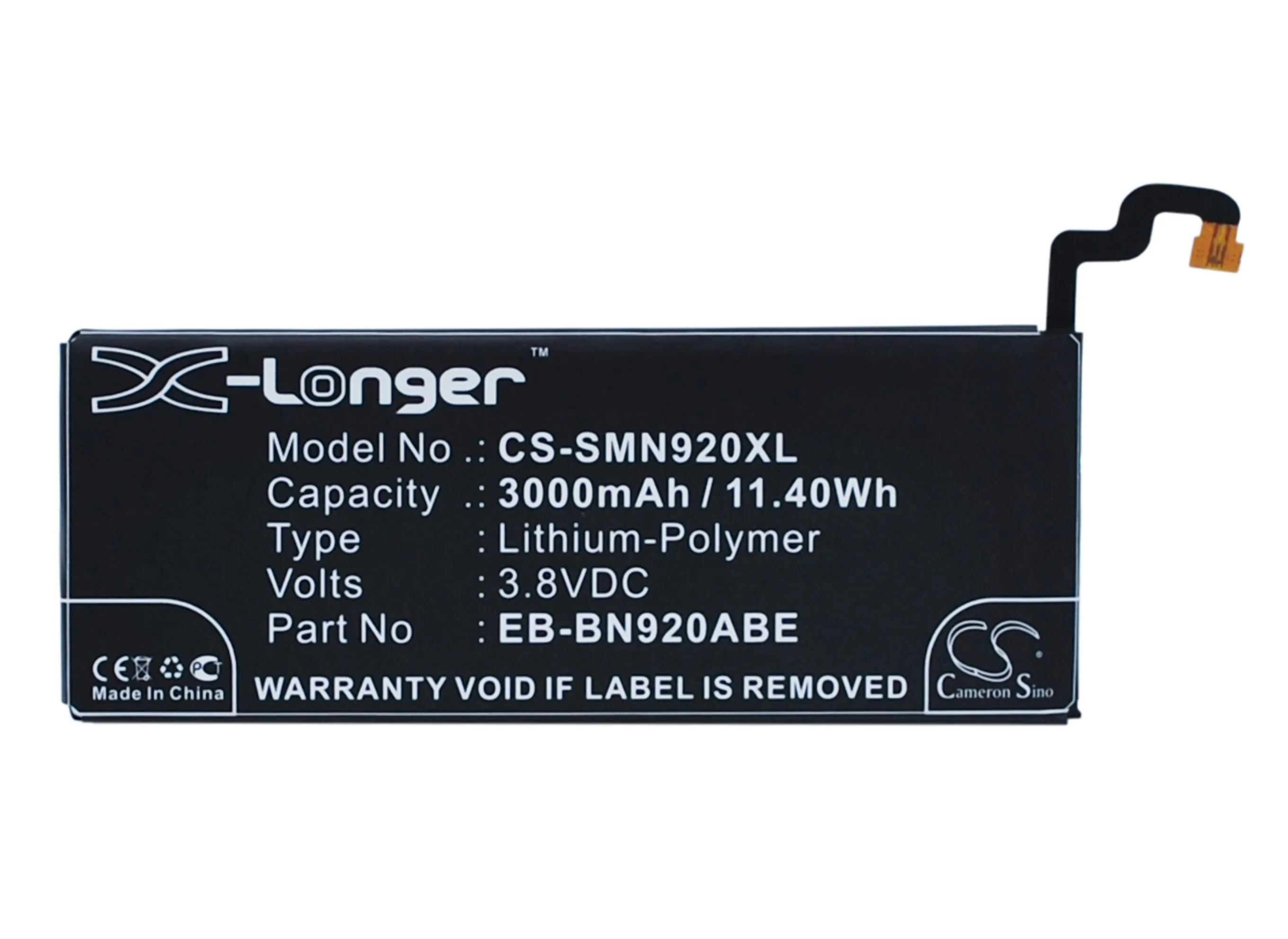 Кэмерон китайско батарея для Samsung благородный SM N9200 N9208 N920A N920F N920G N920I N920K N920L