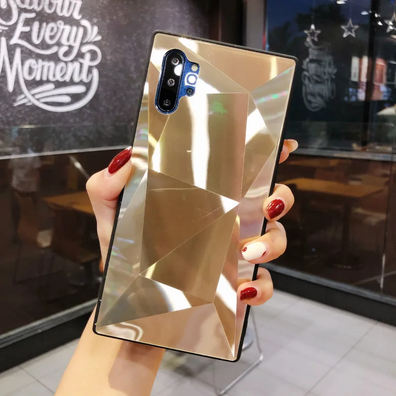 Мягкий глянцевый зеркальный чехол из ТПУ для Samsung J2 J4 J5 J6 J7 J8 Prime Plus 2018 A51 A71 A01 A11 A21 A31