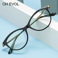 oh evol model cat eye anti blue light bblocking optical lady s glasses frames for women tr90 fashion computer eyeglasses