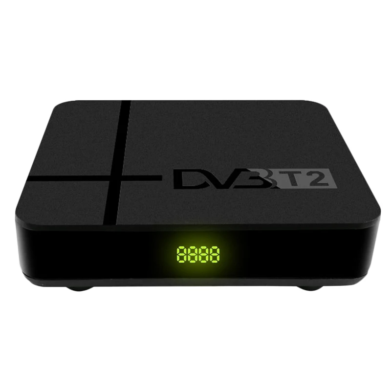 Полностью HD 1080P цифровой DVB-T2 K2 MAX наземный ТВ-тюнер H.265/HEVC встроенный RJ45 LAN