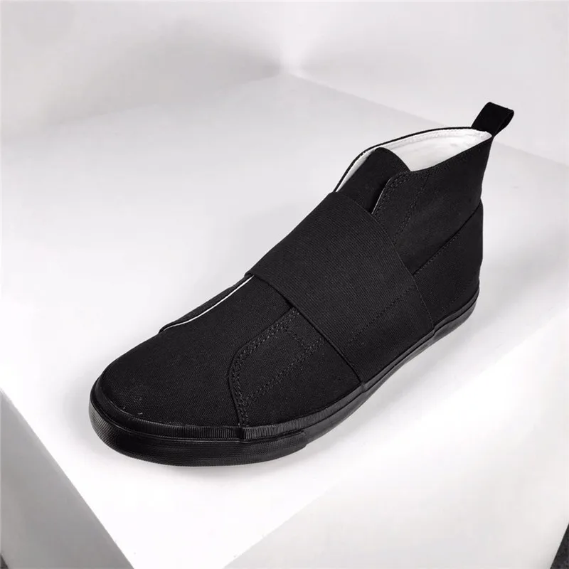 Кроссовки мужские из Вулканизированной Ткани с высоким верхом в стиле ретро