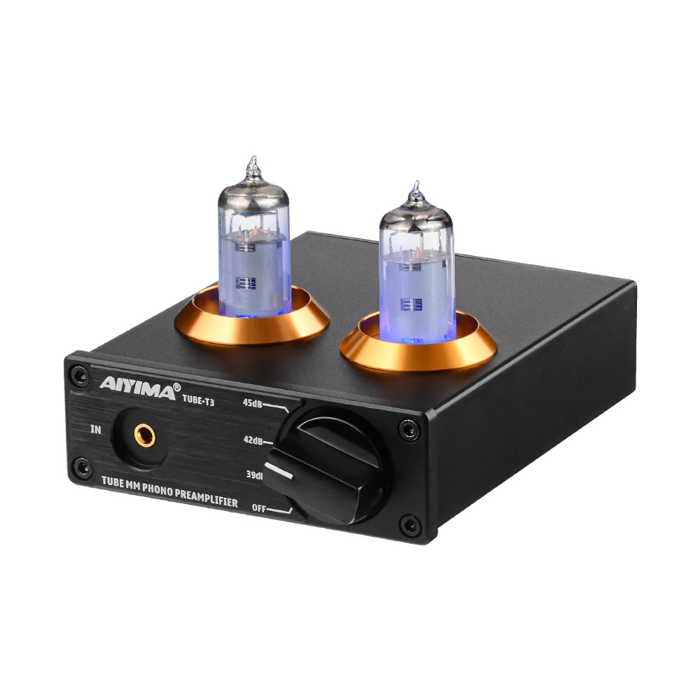 AIYIMA Hi-Fi вакуумный 6A2 туба проигрыватель Phono предусилитель стерео фонограф