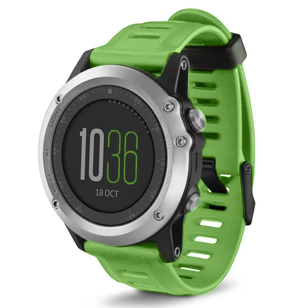 Ремешок силиконовый для Garmin Fenix 3 HR 5X Plus 6X Pro Fenix3 26 мм|Смарт-аксессуары| |