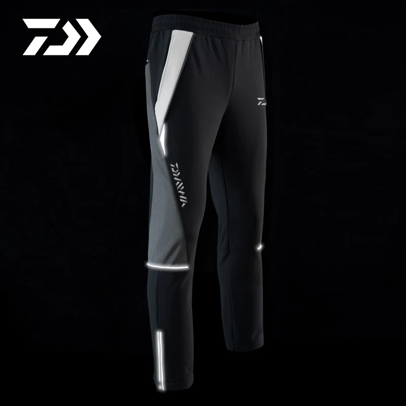 

Daiwa keep warm Waterproof autumn winter Outdoor Pant Men Travel Camping Fishing Hiking Male Breathable Plus Size Trouser