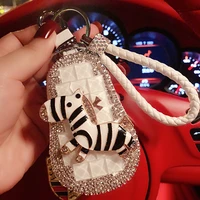 ladies car key bag car with key chain pendant household key bag coin purse for girls girlfriend birthday gifts christmas gifts