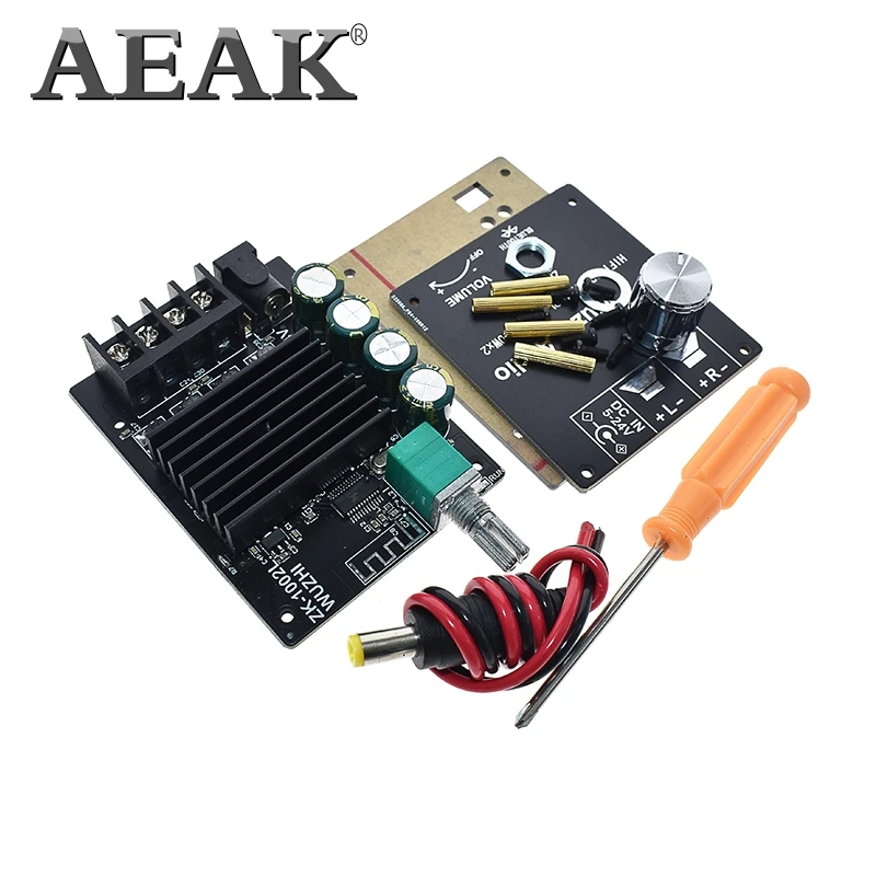 Цифровой усилитель AEAK ZK 1002L TPA3116D2 100WX2 Mini Bluetooth 5 0 беспроводной мощности звука