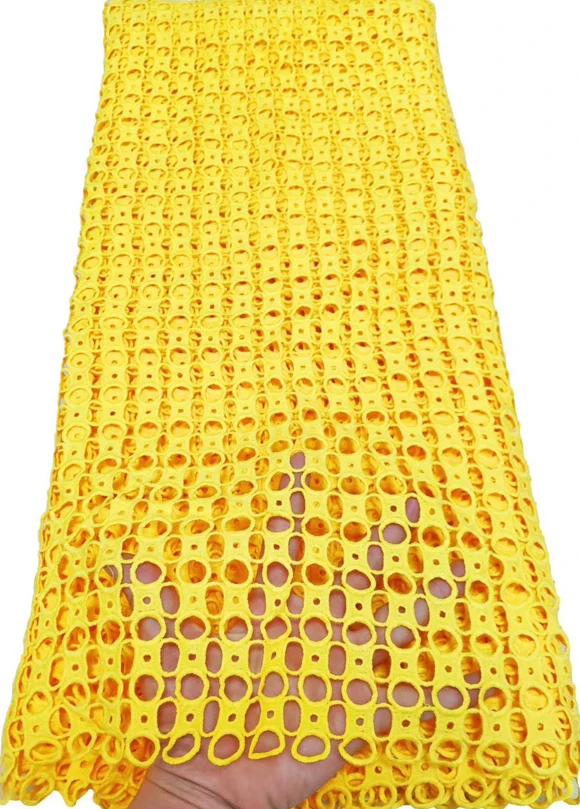 2019 Новый дизайн Африканский молочный шелковый шнур кружева гипюровая кружевная