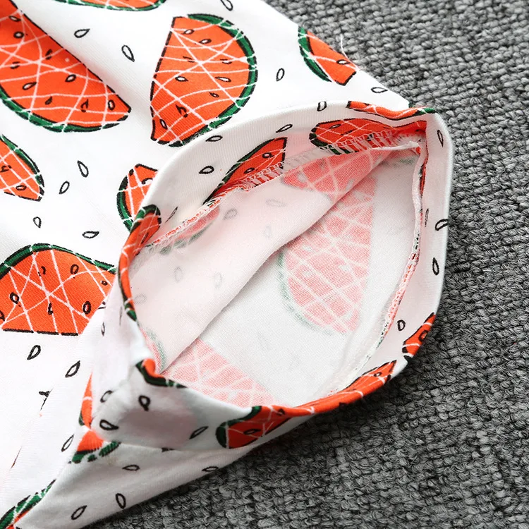 Летняя детская одежда шорты для мальчиков и девочек хлопковая с принтом малышей