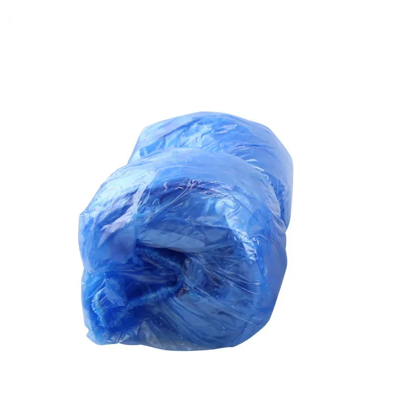 

100pcs Plastic Disposable Shoe Covers Cleaning Overshoes Protective Floor Waterproof Protective Shoe Covers Protector Shoe Cover