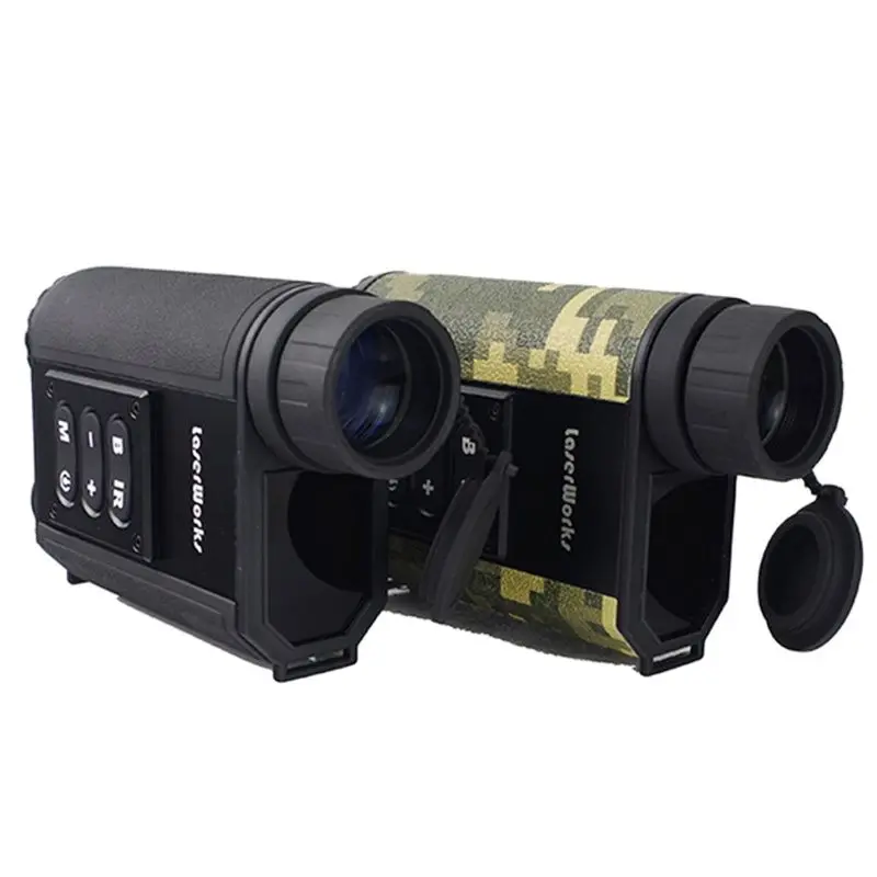 

Range Laser Rangefinder 500m Night Vision Device Optical 6X Magnification Fog Mode Available Ranging Tool Outdoor Observe