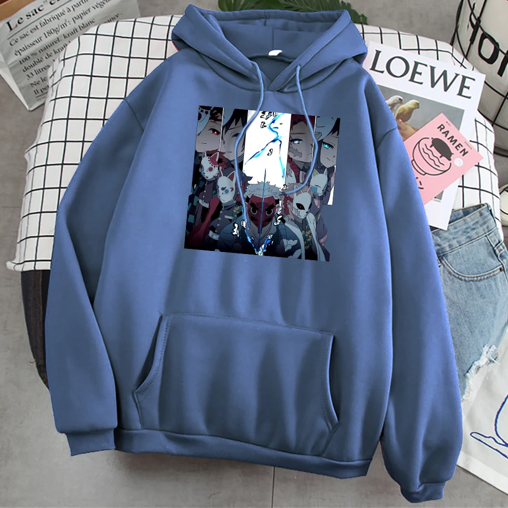 

Мужская Флисовая Толстовка с капюшоном, с мультяшным принтом