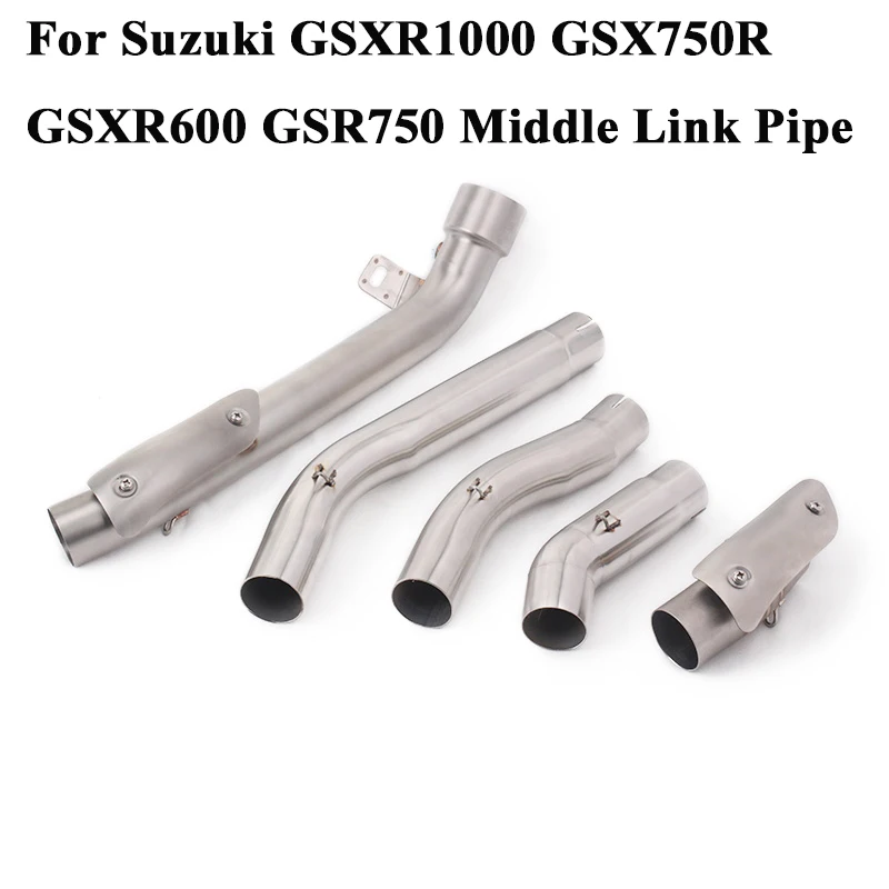 Для Suzuki GSXR 600 750 GSXR600 GSXR750 K6 K7 K8 GSR750 GSXR1000 K5 2016 L11 мотоцикл выхлопной среднего