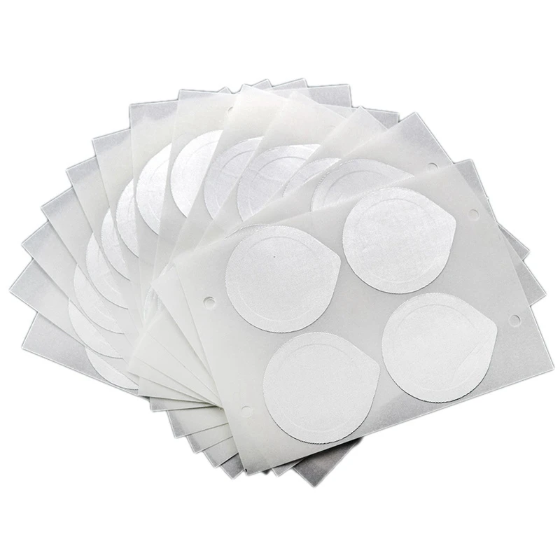 

240Pcs Refillable Nespresso Coffee Capsule Flim Sticker Refilling Stainless Steel Capsule Self Adhesive Aluminum Foil Brewer Lid