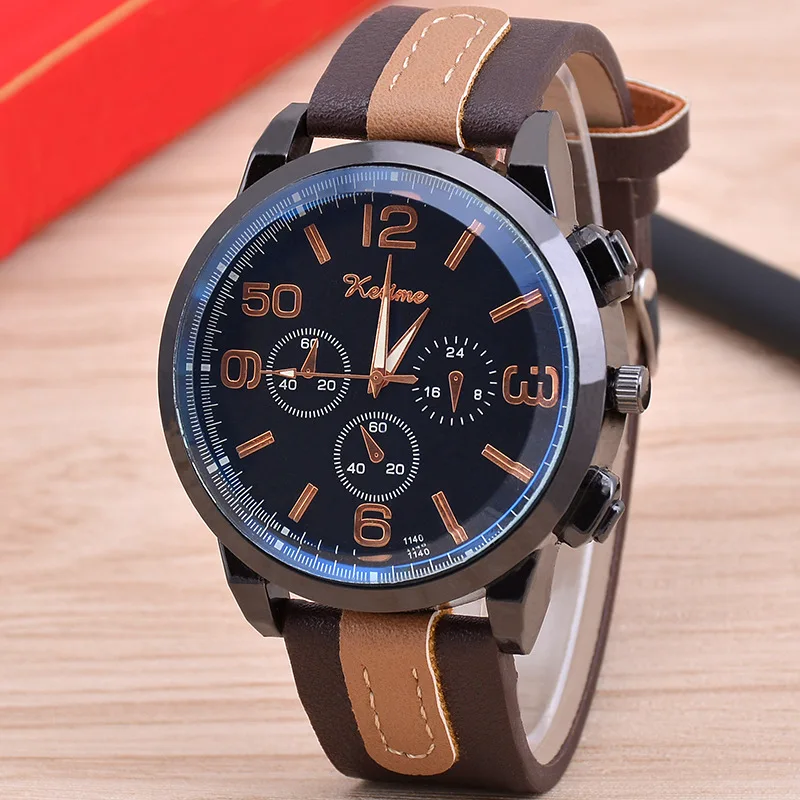 

Fashion Sports Men's Watch for Homme Belt Quartz Movement Watch